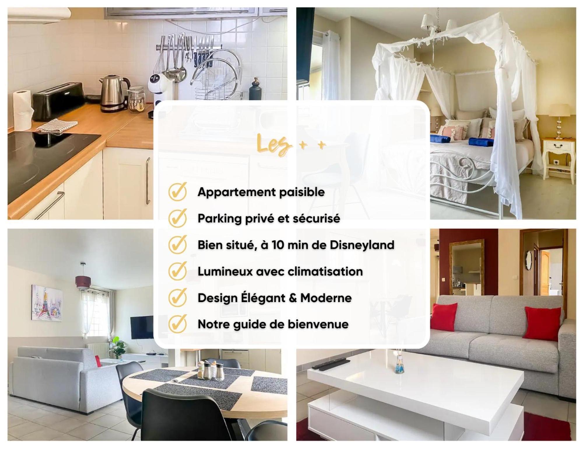 Feeria - Appartement Au Calme Proche De Disneyland Paris Chessy  Exteriér fotografie